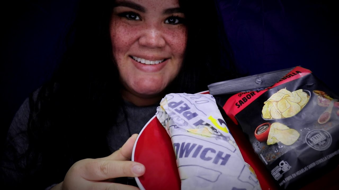★ASMR★ MUKBANG Comiendo SUBWAY
