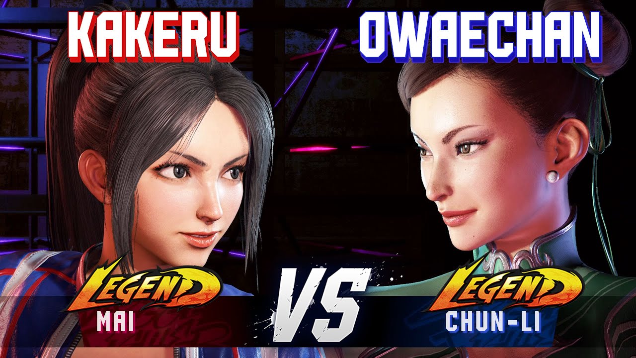 SF6 ▰ KAKERU (Mai) vs OWAECHAN (Chun-Li) ▰ High Level Gameplay