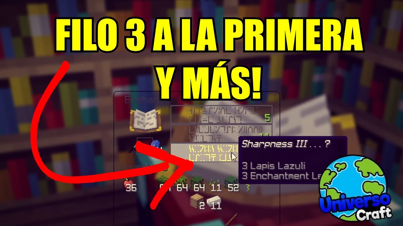 ¿COMO OBTENER🔥 ESTOS ENCANTAMIENTOS😱  SIEMPRE🤑? FILO, EFI, PROTE | Destruye el Nexus💪 Universocraft🌎