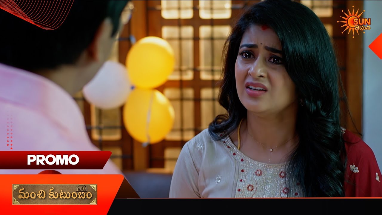 Manchi Kutumbam - Promo | 06 Oct 2026 | Telugu Serial | Sun Gemini