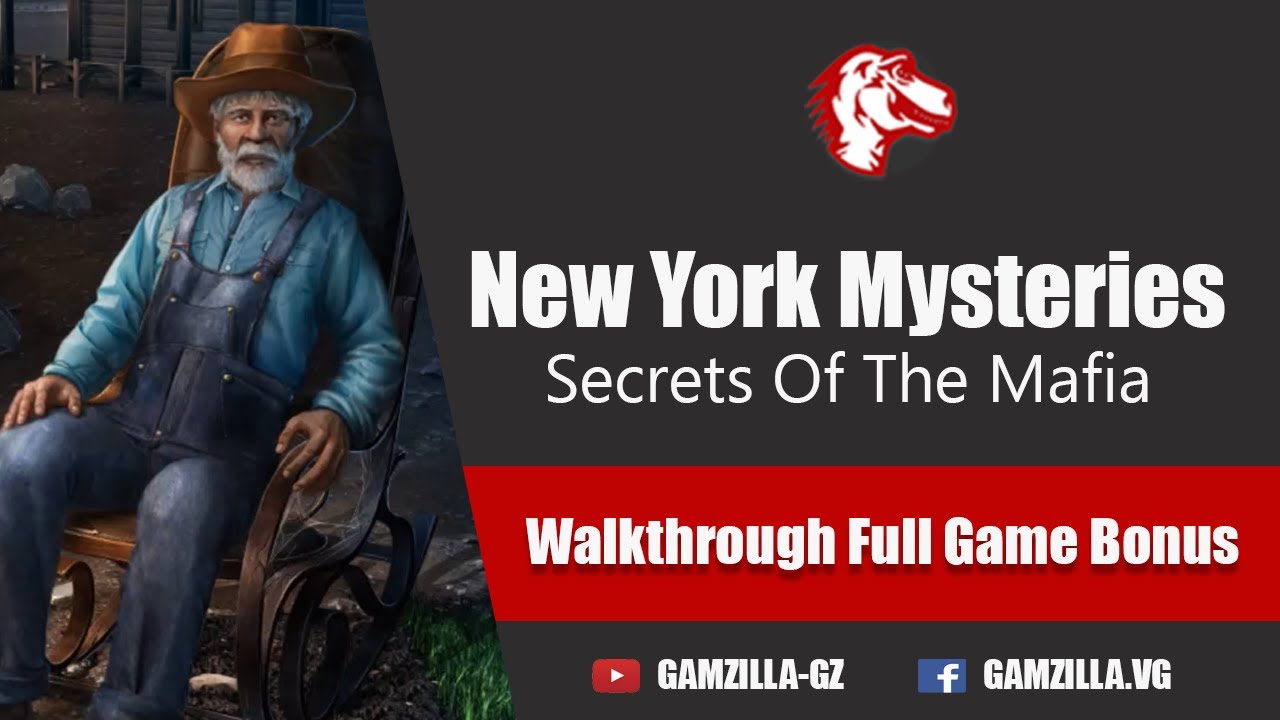 Lets Play New York Mysteries 1 Secrets of the Mafia Walkthrough Full Game Gameplay Bonus 1080 HD PC