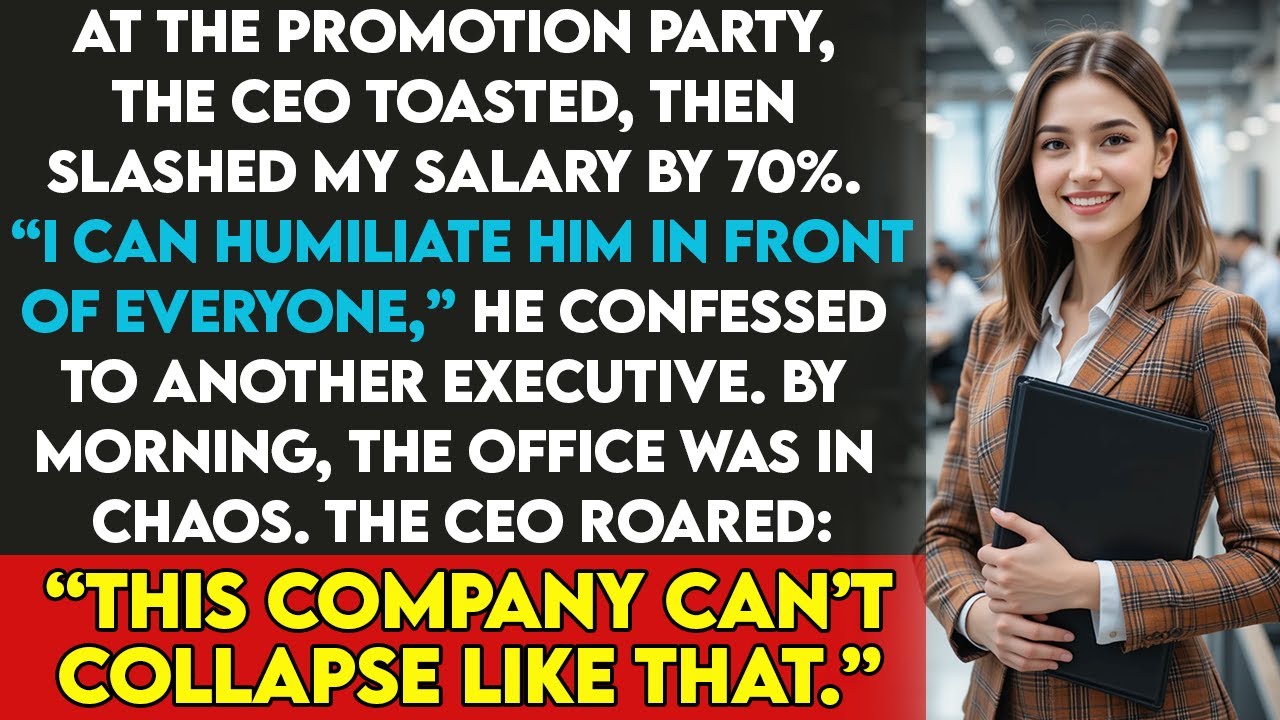 I Had My CEO Cut My Salary 70% at a Promotion Party—I Sparked a $1.9 Billion Meltdown