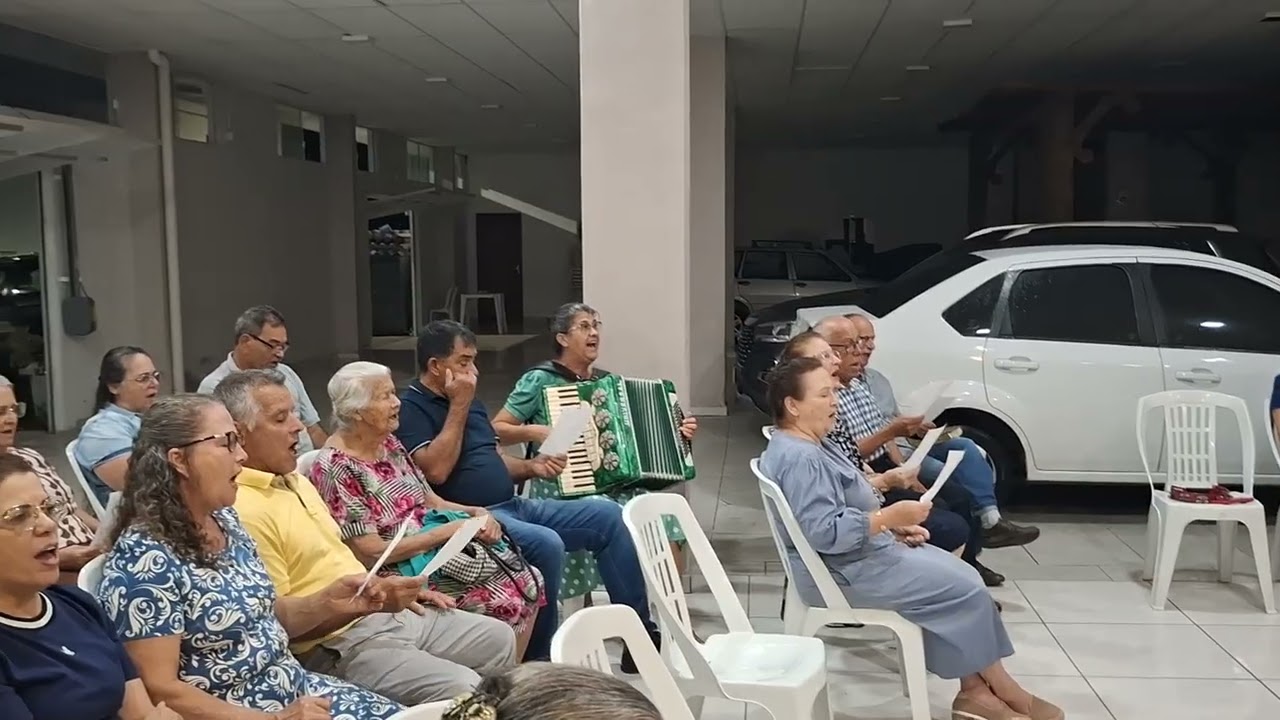 Ensaio PREFIRO FICAR COM JESUS  - Maturidade Ativa AD Paulo Lopes SC. 