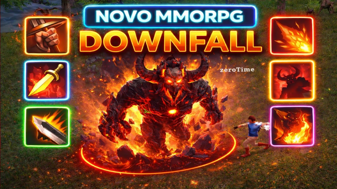 O novo MMORPG Que Ninguém Está Falando DOWNFALL