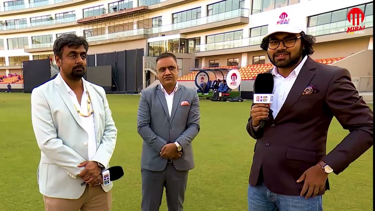 A proud and privileged moment for MPMSC as our representatives spoke live on DD Sports during IHL.