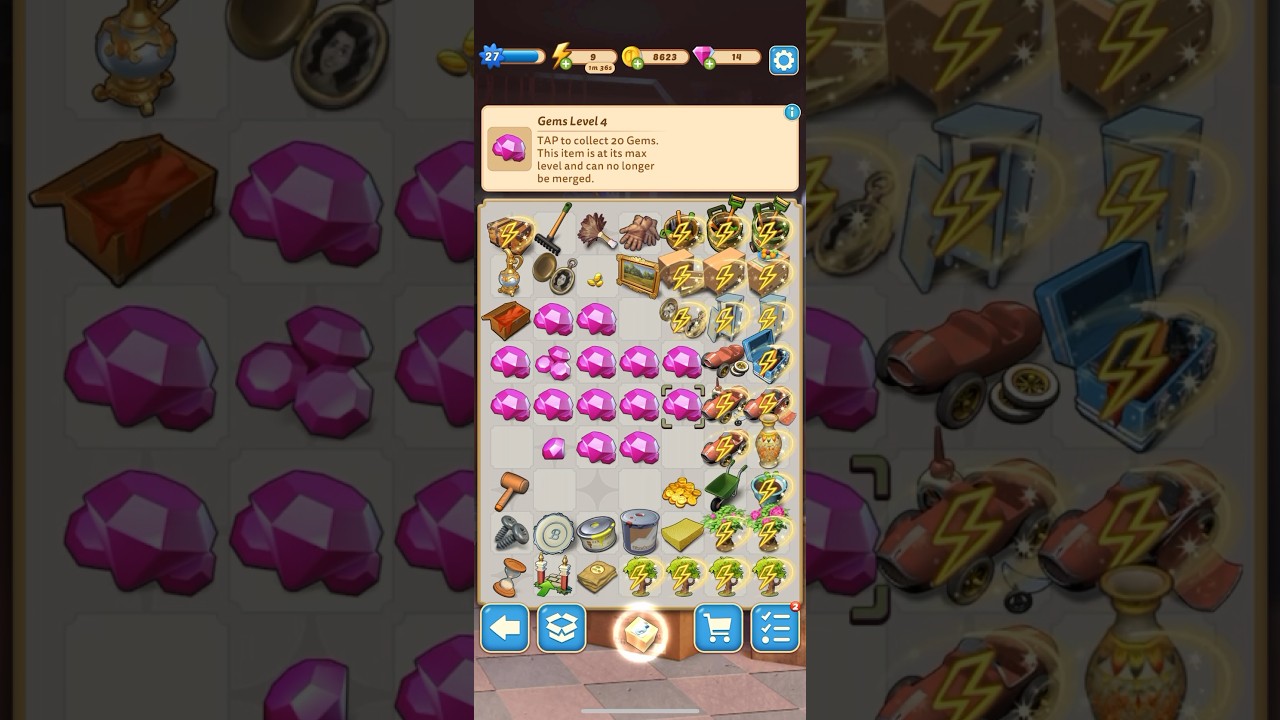 It's Raining Gems ! 🏡 Merge Mansion