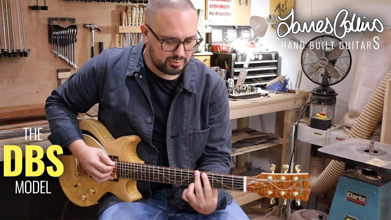 JAMES COLLINS GUITARS DBS MODEL - Michael Watts plays Between Streets