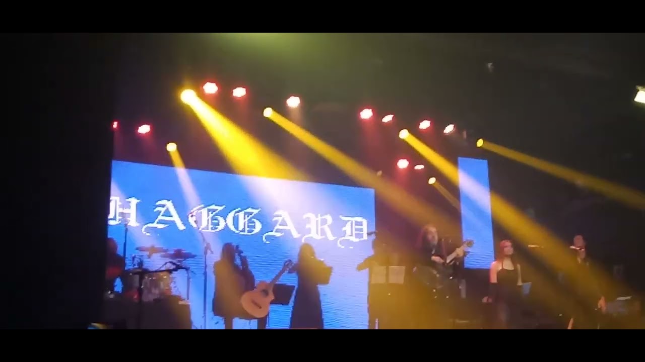 Show HAGGARD  - In a Pale Moon's Shadow Chapter III (live in Brazil) Album  - And Thou Shalt Trust.