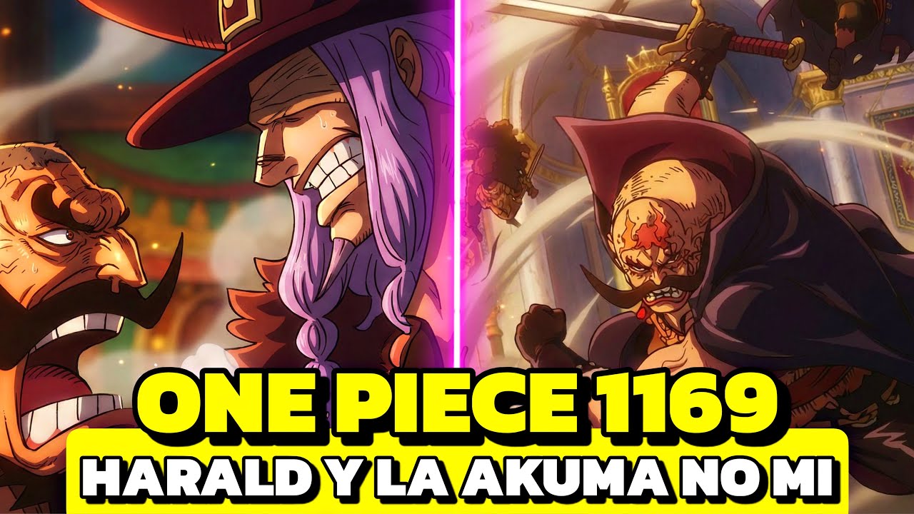 ONE PIECE 1169 - LA LEGENDARIA AKUMA NO MI DE ELBAPH | EL FINAL DE HARALD