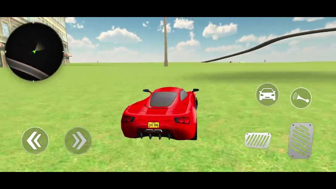 Indian 🇮🇳 car Driving Simulator game  | police 👮 piche pad gai 😱😱 #comedy #funny #vairal