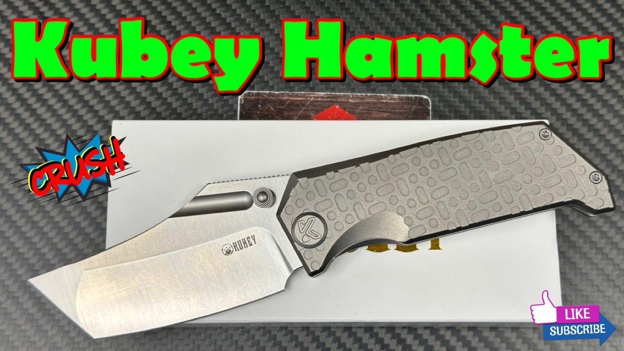 Kubey Hamster  !   Brutal looks great drop shut action ! 