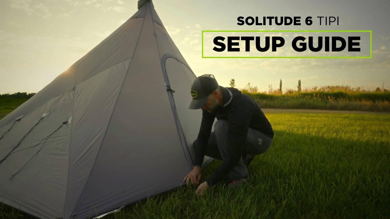HOW TO SET UP THE PEAX SOLITUDE 6 PERSON TIPI [ STEP-BY-STEP GUIDE ]
