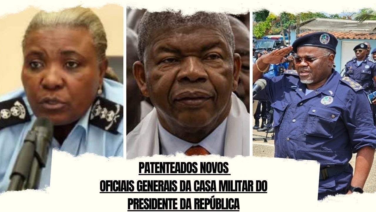 JOÃO LOURENÇO MANDA PARA REFORMA A COMANDANTE BETH, SITA, E ANTÓNIO