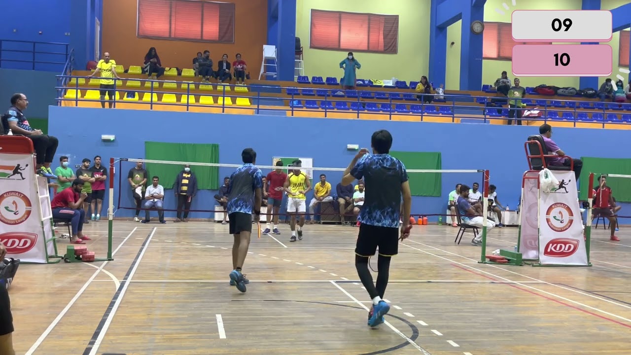 @RAPTORS #PROFESSIONAL # DOUBLES #ANEEF & JABBAR VS #ARSHAD & SRIHARI #CHAIRMAN CUP #IBAK #KUWAIT