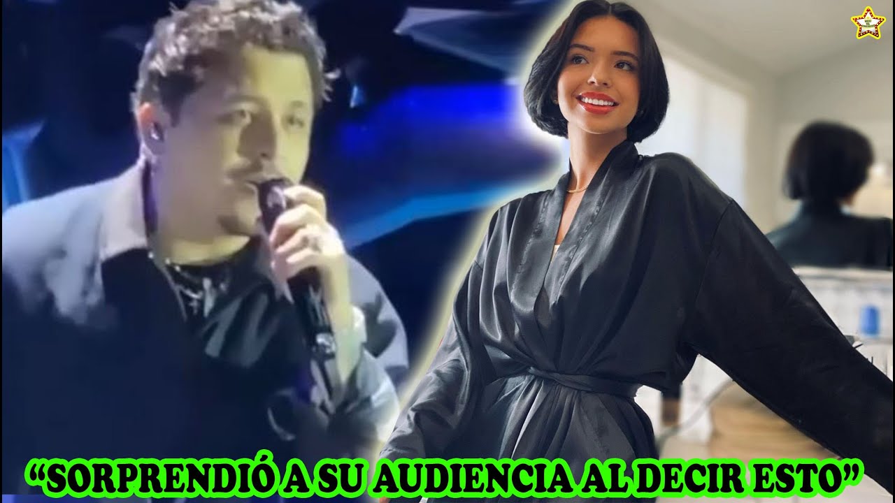CHRISTIAN NODAL así se expresó de ÁNGELA AGUILAR durante su concierto en vivo.