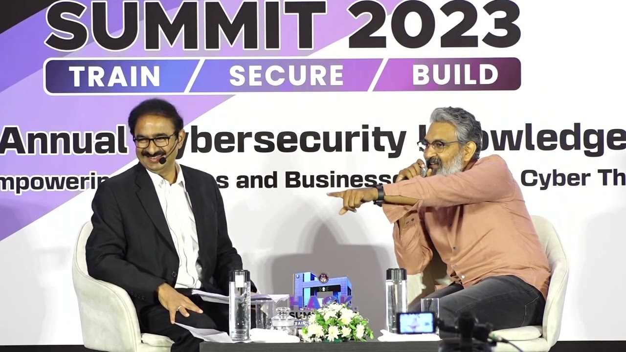 H.A.C.K Summit 2023 | Fireside Chat with S.S. Rajamouli | Hyderabad City Security Council