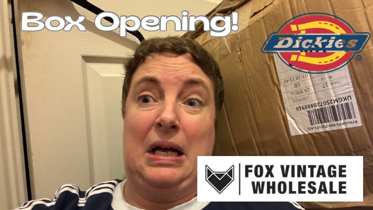 Открытие Dickies Box! Реселлер в Великобритании