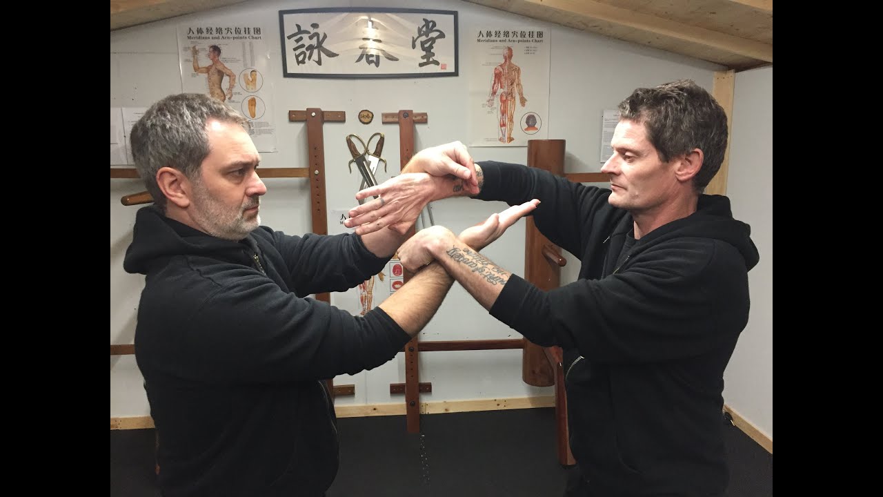 Sifu Dom Békés Demonstrates Wing Chun's Chi Sao (Sticking hands)