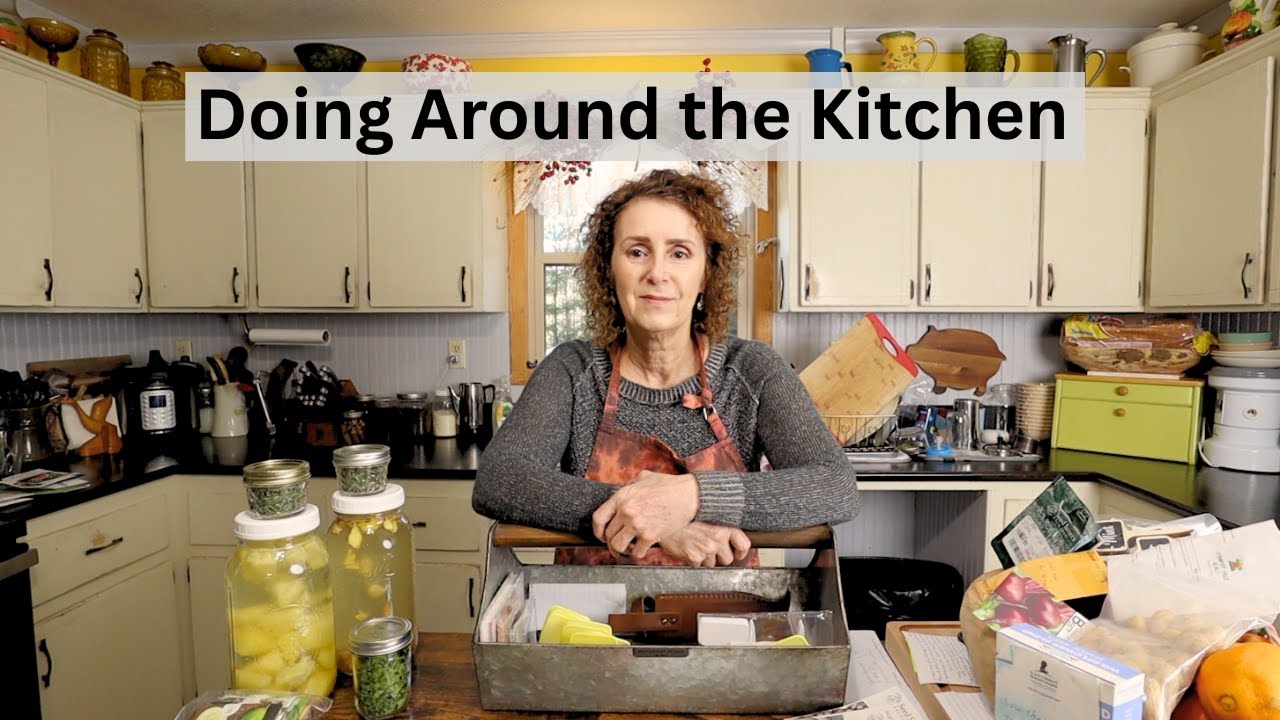 Organizing Seeds, Kefir Water, & Storing Last Year's Dried Herbs