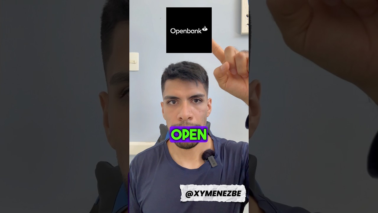 Invertir 20,000 en OpenBank de Santander. #invertir #bancos