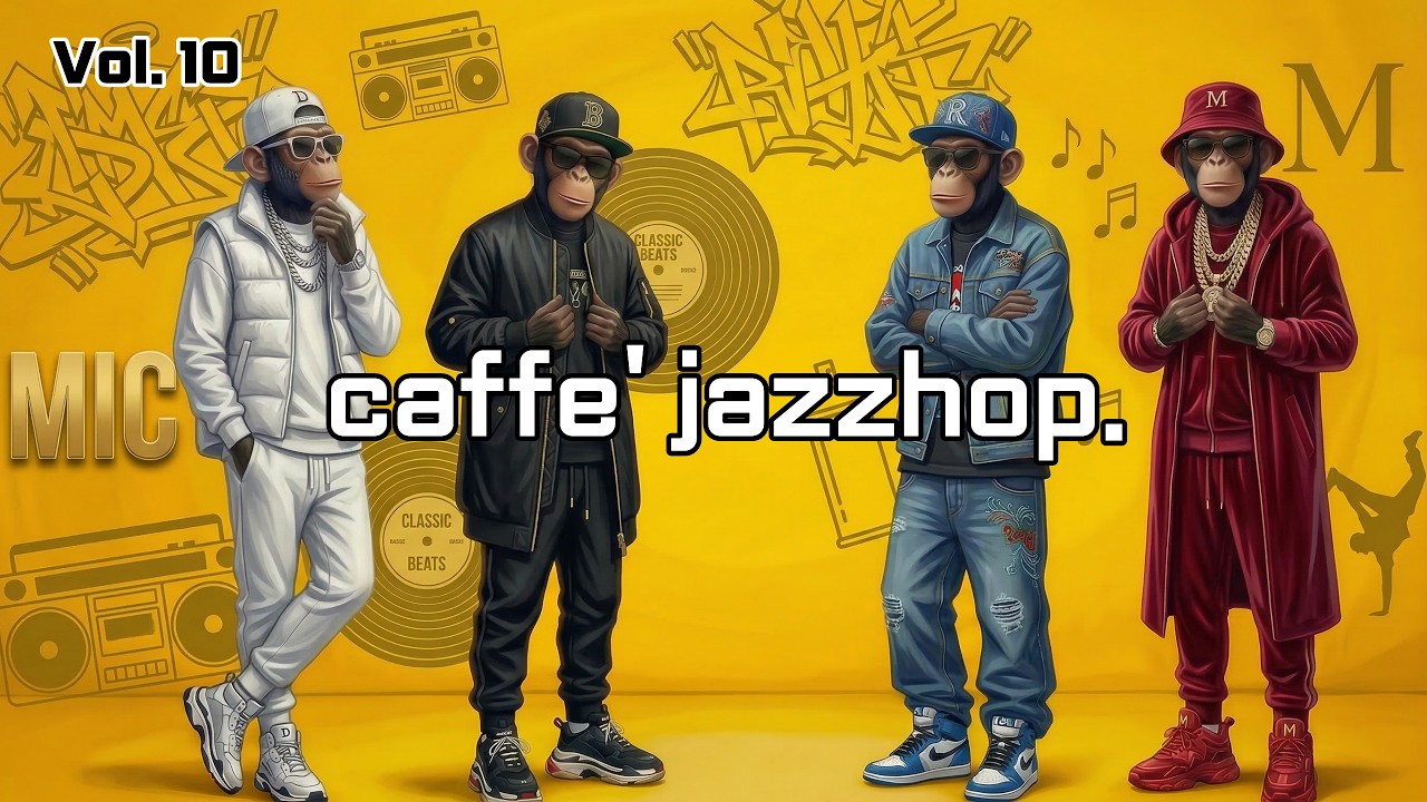 Lofi Jazzhop☕ChillBeats Laid-back BGM for Work & Study | urban haze. 집중 감성 재즈힙합 노동요 | Monkey Groove