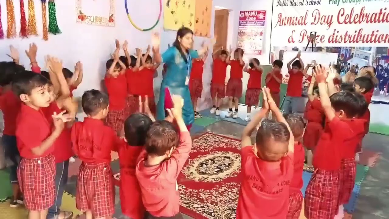 Kid's activities...Manu Smart kids zone satnali bass school 🏫