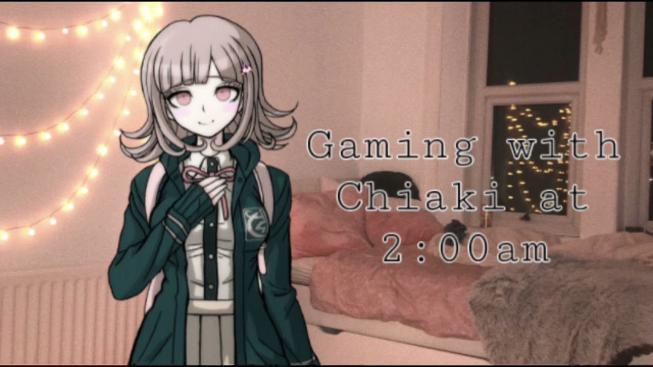 Gaming with Chiaki Nanami! Comfort Audio ASMR (F4A)