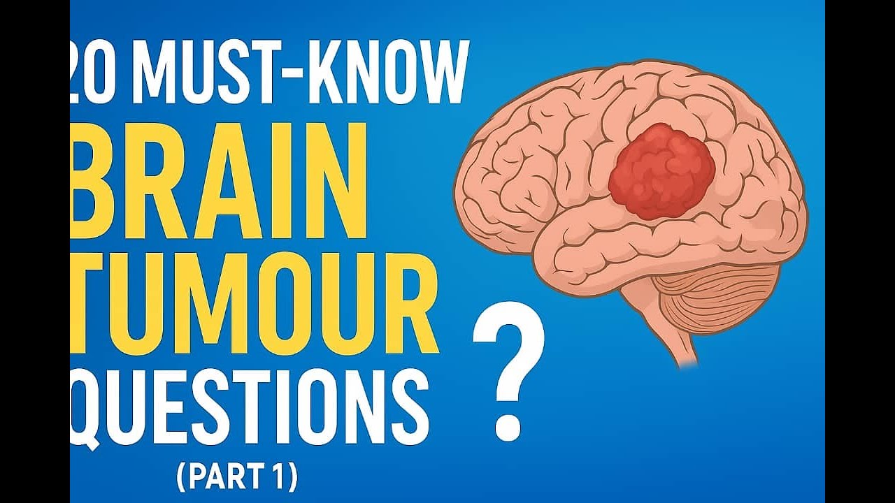 20 Must Know Brain Tumour MCQs Part 1  Key Concepts, Imaging Clues & Histology Explained