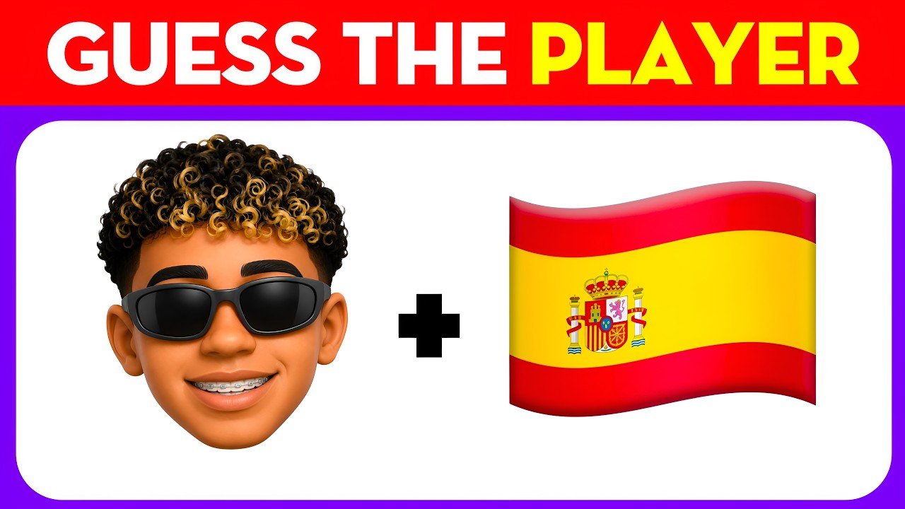 Guess the Player by the emojis ⚽⁉️ | Ronaldo, Messi, Yamal, Mbappe | FIFA World Cup 2026