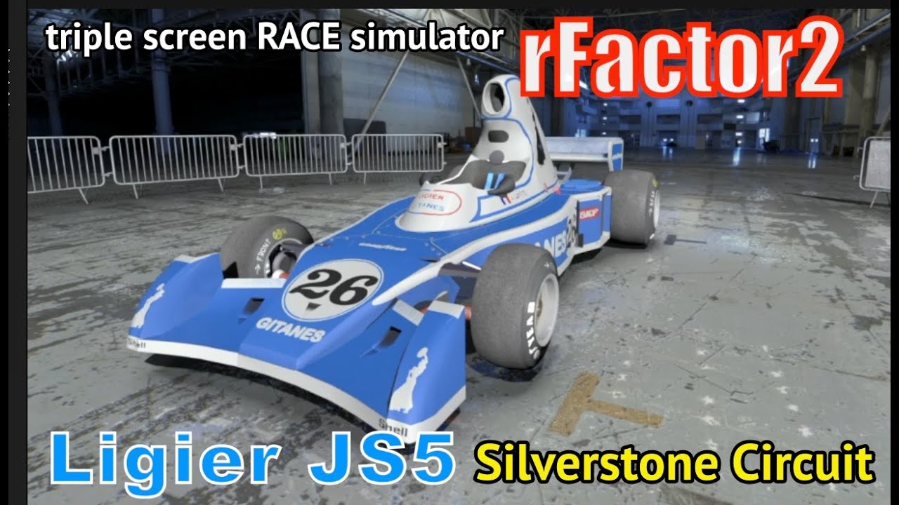 rFactor2 Ligier JS5 Silverstone Circuit