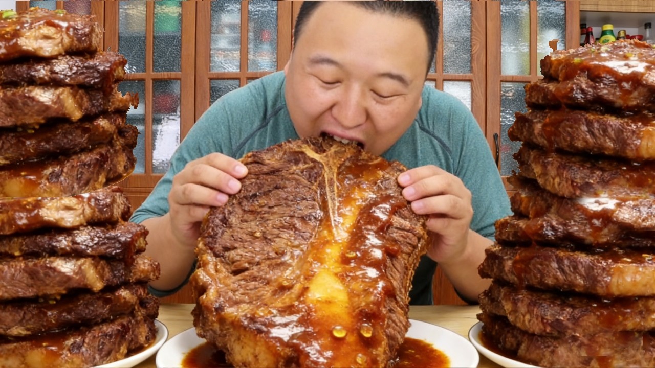 🔥【酱焖牛排】巨下饭的酱焖牛排！酱香浓郁，肉质软烂，越吃越上瘾！【cram阿强】
