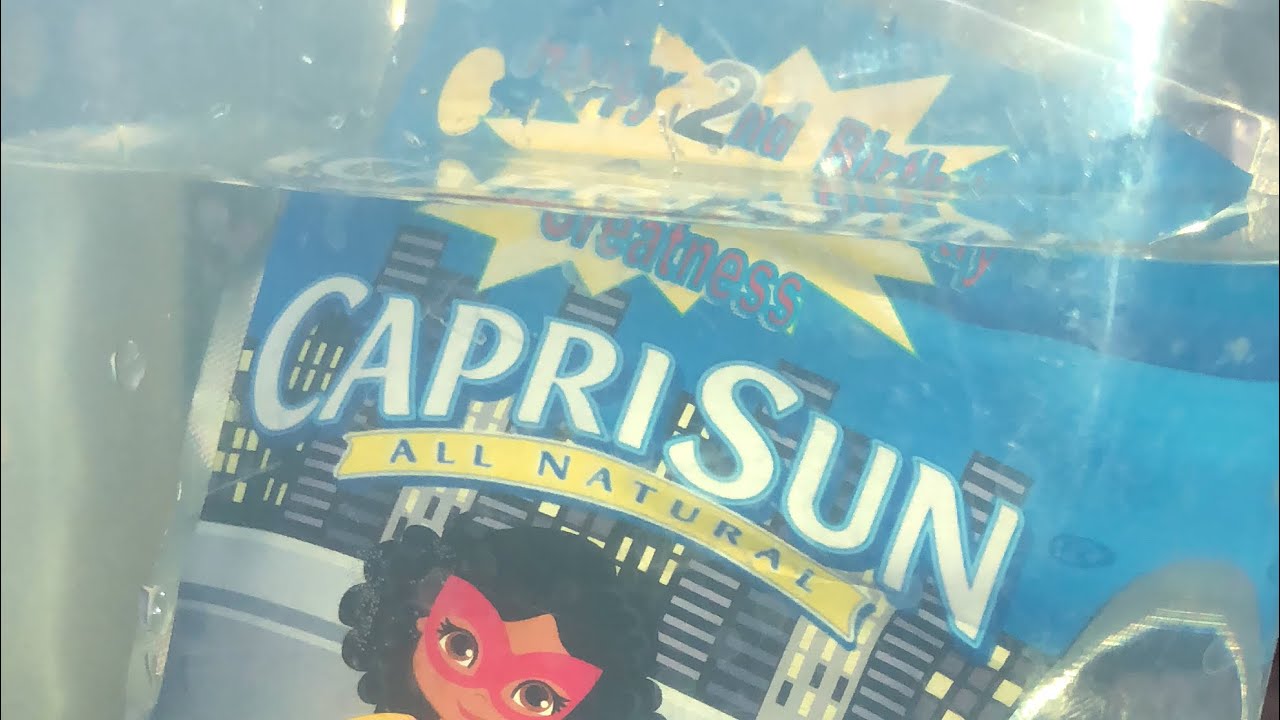 Fab or Fail? Capri Sun Labels with Weatherproof paper | Tam’s Sweet Life