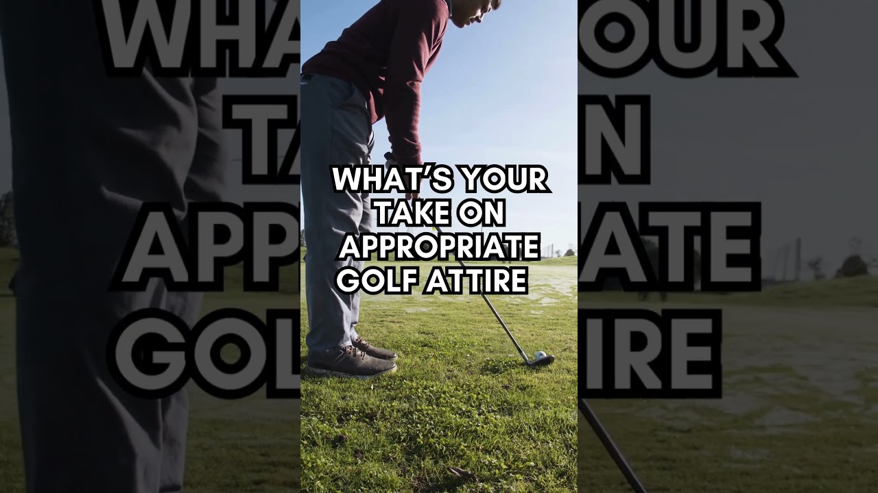 Golf Fashion: What's Your Take on Proper Golf Attire? #GolfStyle #GolfAttire #FashionOnTheGreen