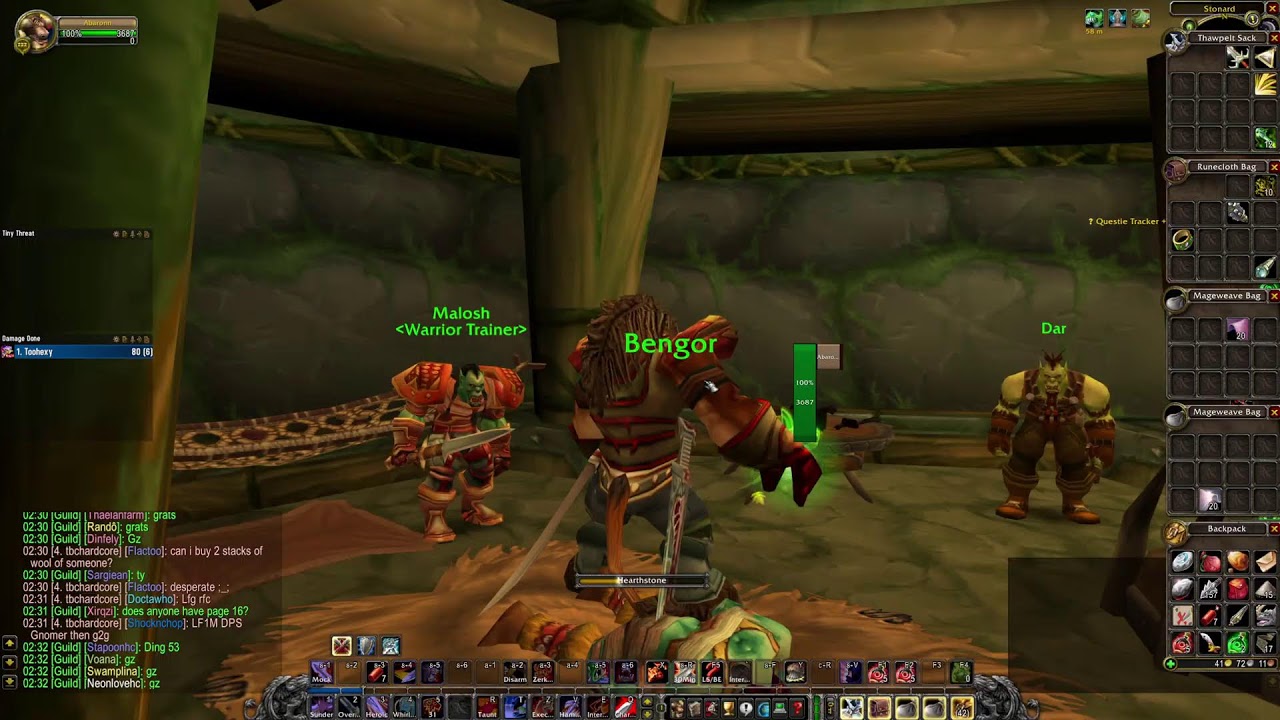WoW TBC Hardcore #14 - Warrior - lvl 47