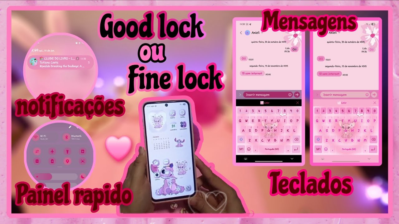 ✨ Nova Atualização do Good Lock no Galaxy A35 5G! Vale a pena? 📱💖