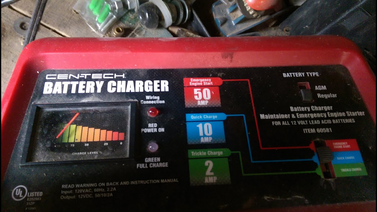 HARBOR FREIGHT  battery charger repair