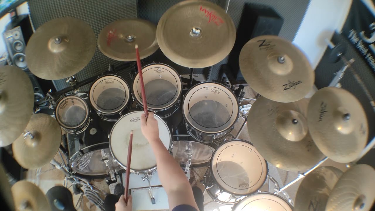 Behemoth - Sabbath Mather(drum cover)(4K)(Mareczko drummer)(👹🥁🖥️)(rock end roll)#cover #metal #hit !