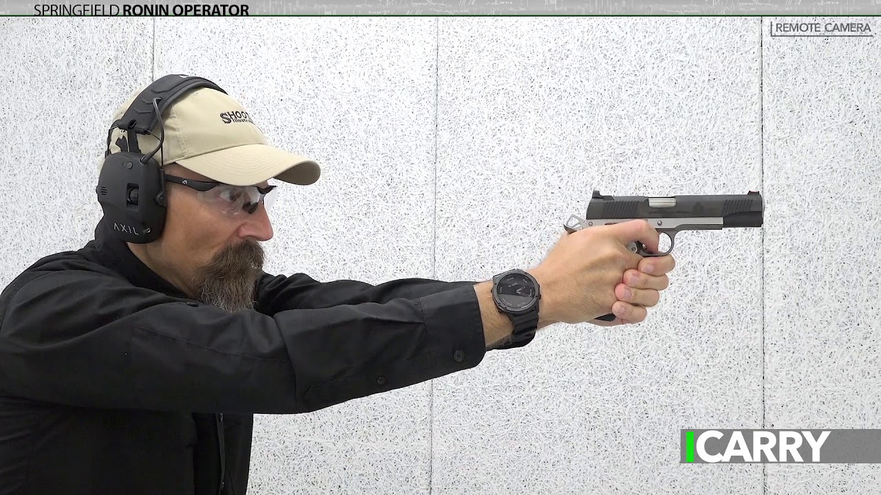 I Carry: Springfield Armory Ronin Operator Pistol with Galco Holster
