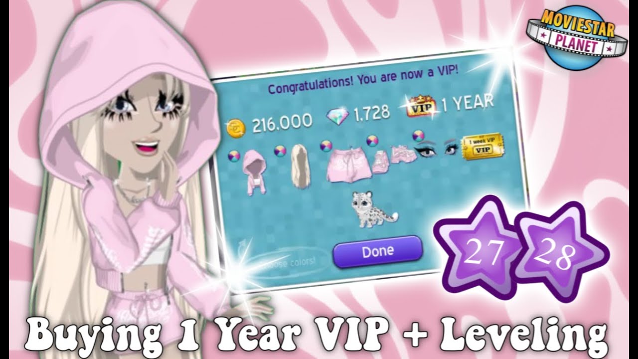 Buying 1 YEAR VIP on USA + Leveling Twice On MSP!