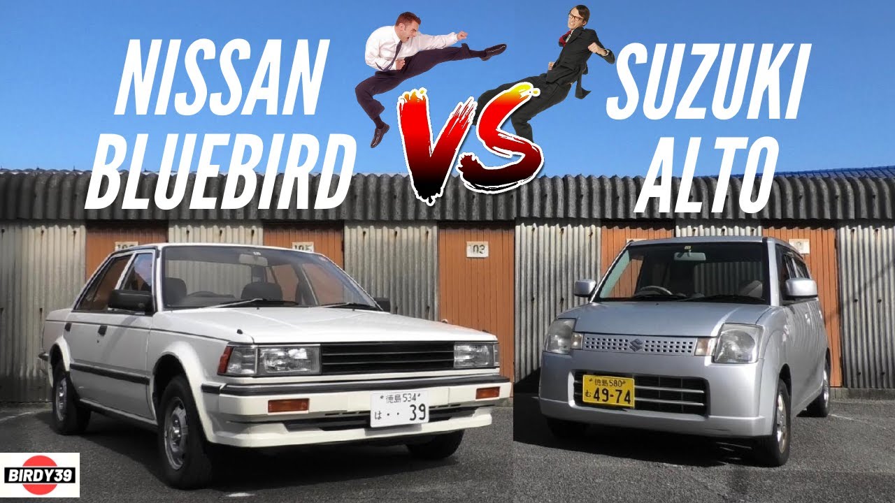 1985 Nissan Bluebird VS 2007 Suzuki Alto!