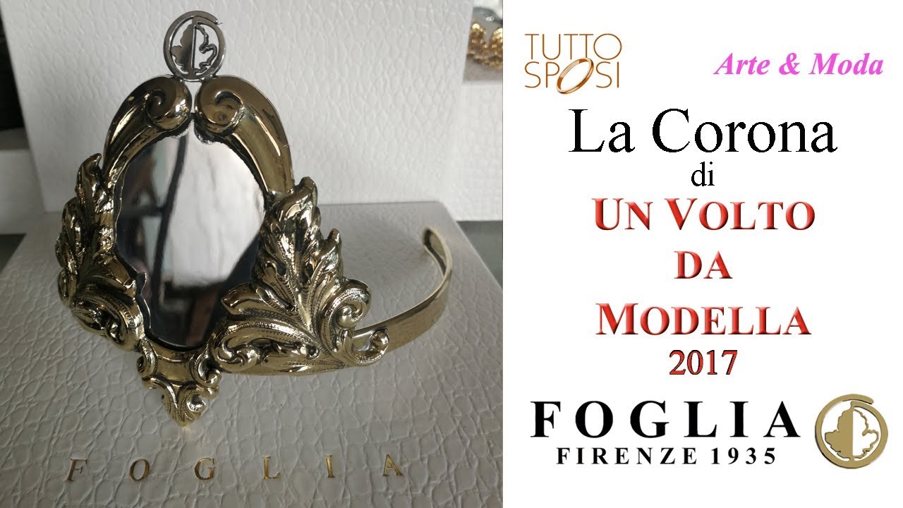 Foglia Firenze 1935   Video Certificato Corona Specchio d'Argento   Sbalzo e Cesello   Tutto Sposi