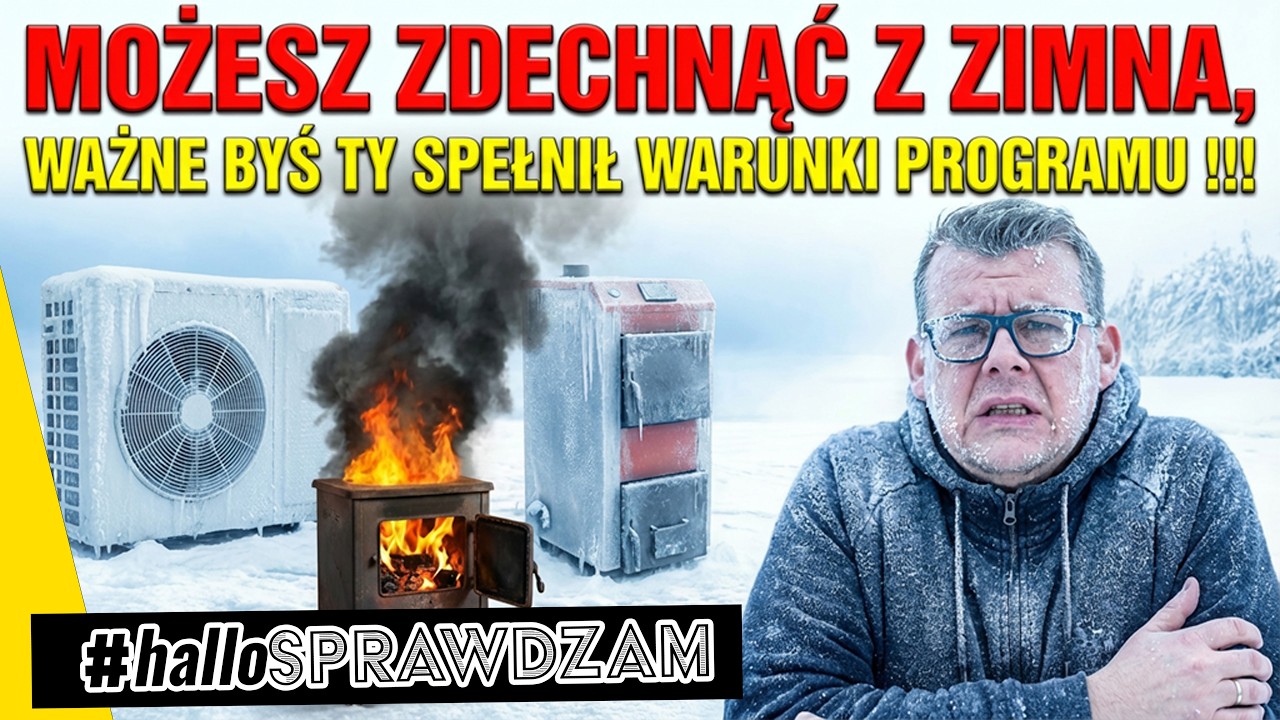 WZIĄŁEŚ DOTACJĘ - MASZ ZAMARZNĄĆ! NIEWAŻNE ŻE TO NIEDZIAŁA! #halloSPRAWDZAM