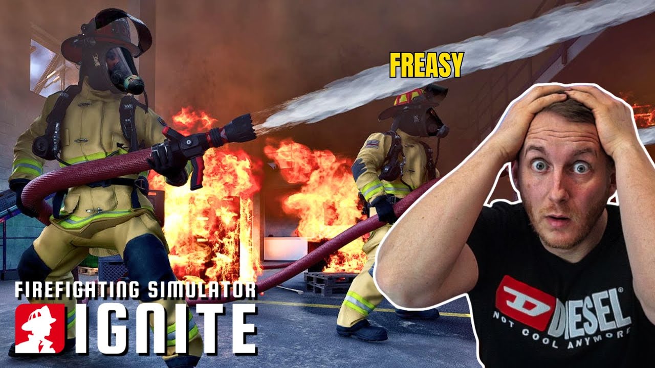 Können wir die Menschen retten bevor der Dachstuhl einbricht?! Firefighting Simulator: Ignite