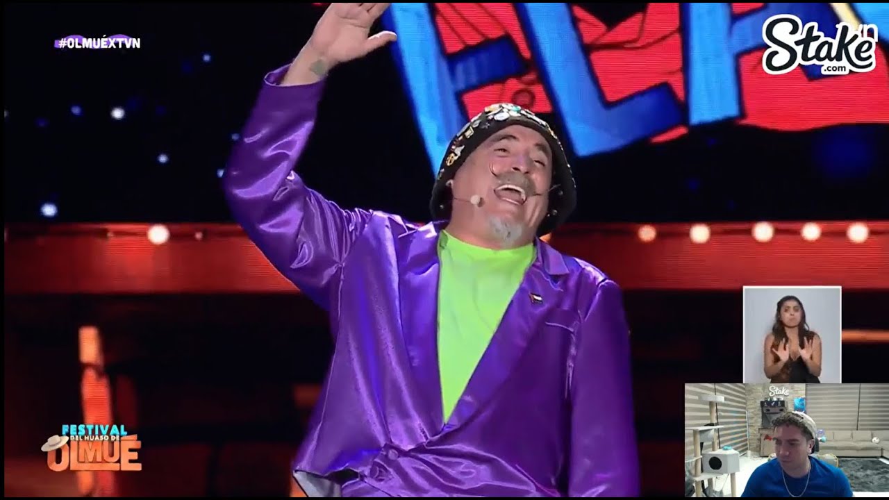 xoda reacciona a la rutina del flaco en el festival de olmue 15-01-2026