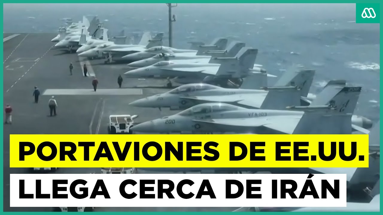 Portaviones de EE.UU. llega cerca de Irán