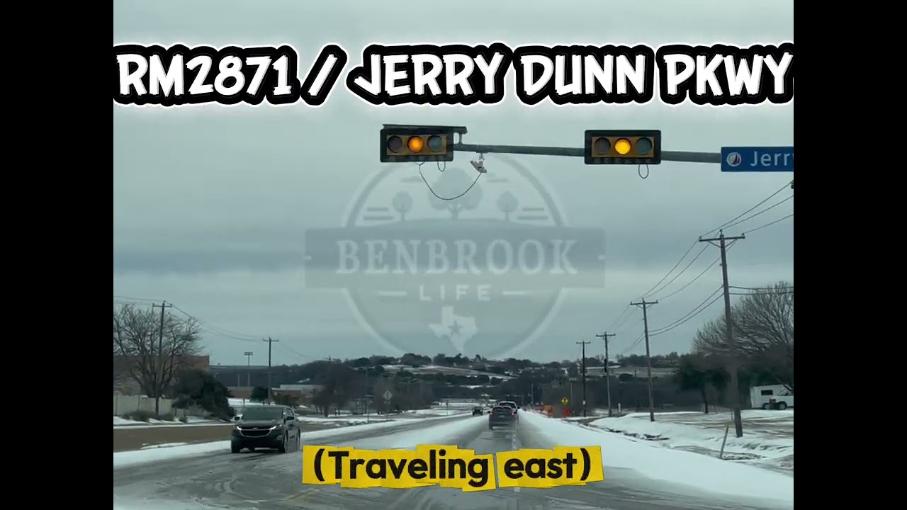 Benbrook Side Street Winter Weather Update - Jan 27, 2026