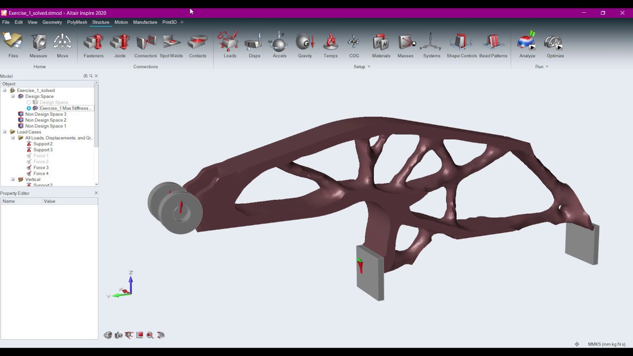 06   Altair Inspire   Optimization