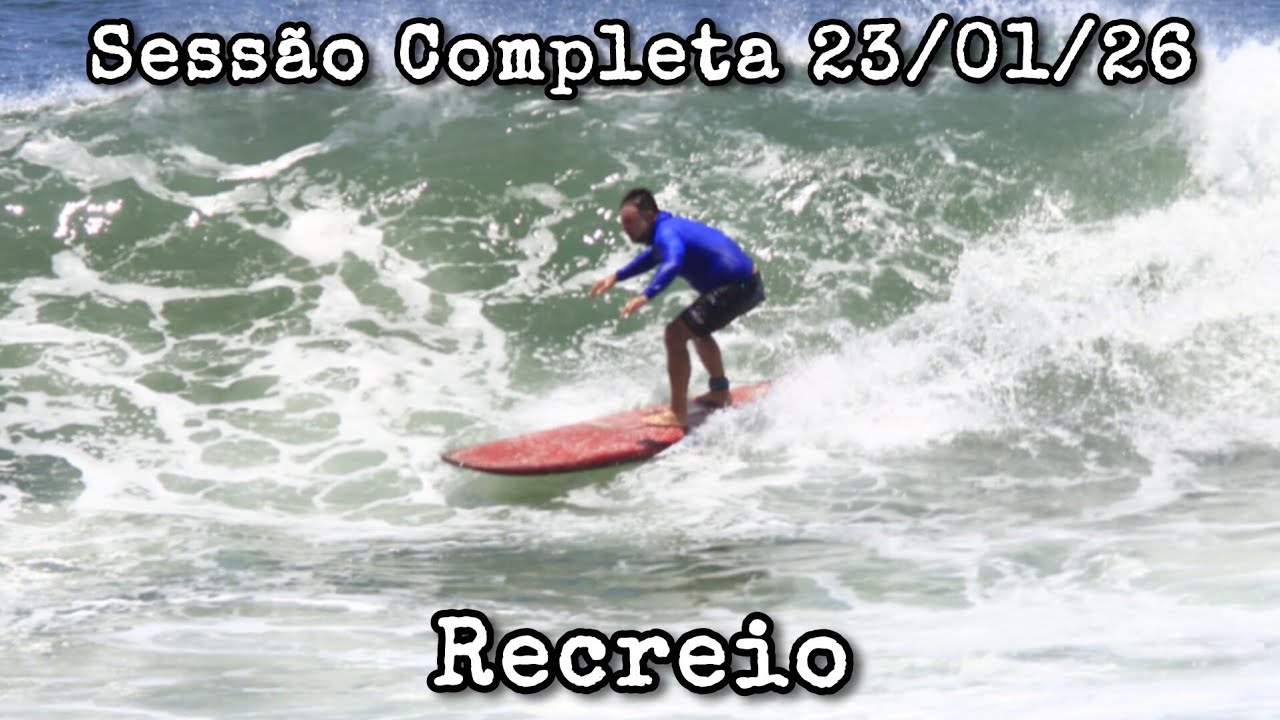 🌊🏄 Best Moments: Sessão 23/01/2026 (Final de Tarde)