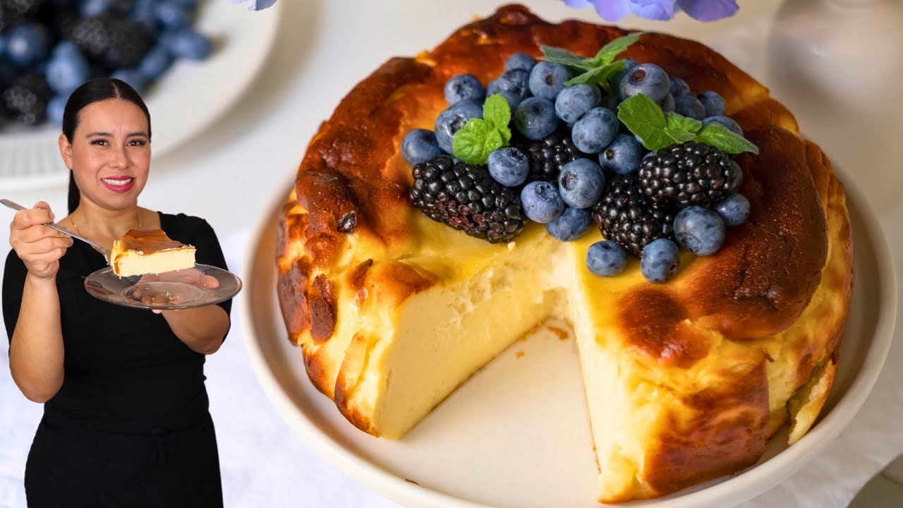Tarta de Queso Vasco ¡La Receta Más Fácil que Probarás!