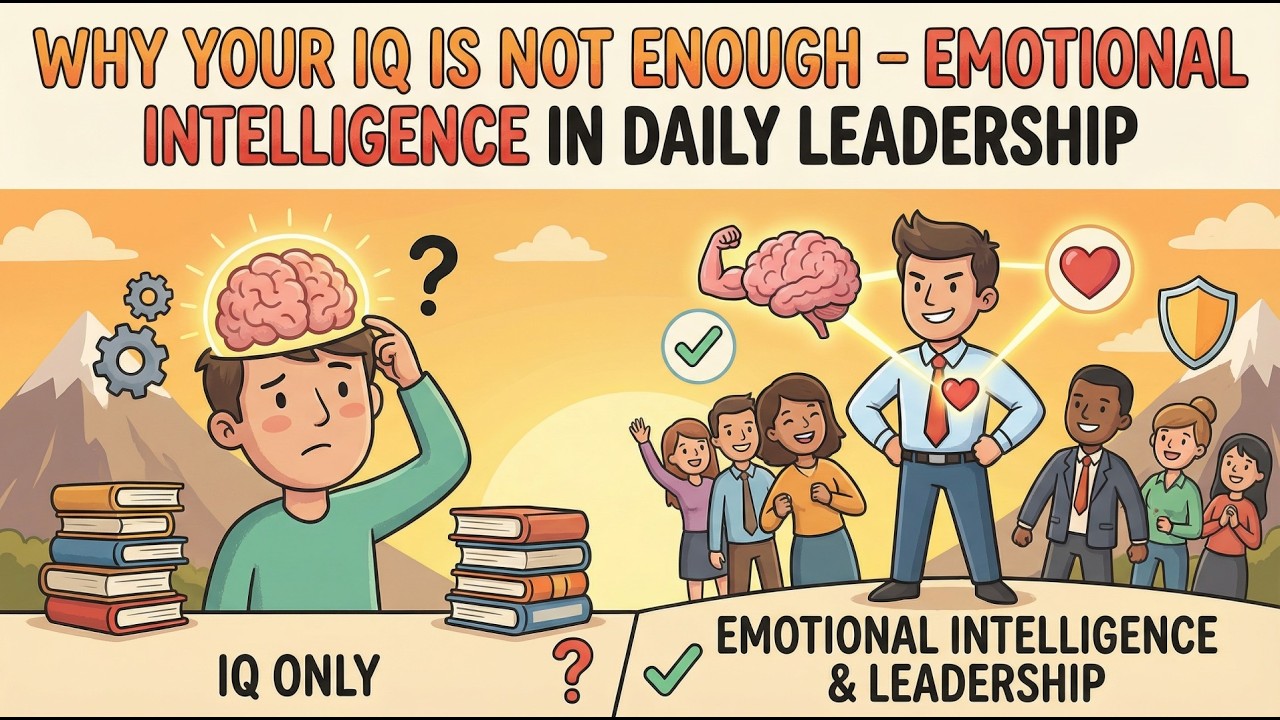 Why Your IQ Is Not Enough - Emotional Intelligence in Daily Leadership
